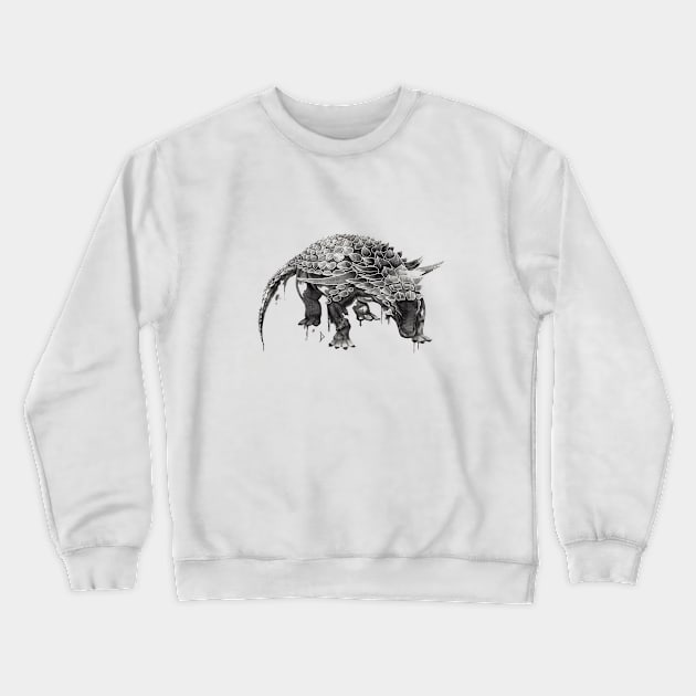 Ankylosaurus Crewneck Sweatshirt by ArtDary